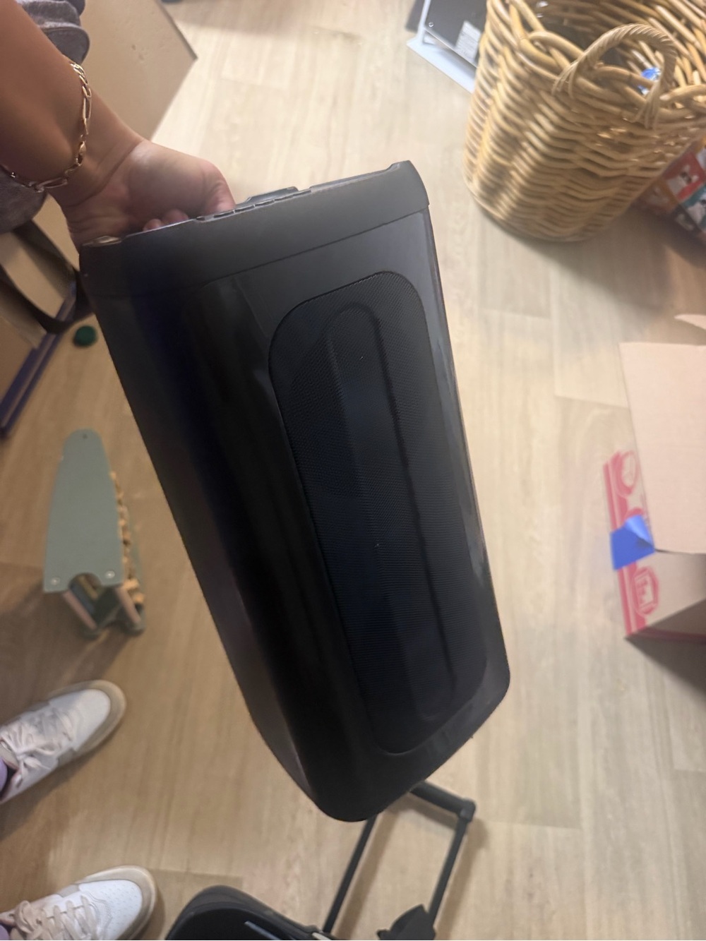 Portable Black Tower Bluetooth Speaker